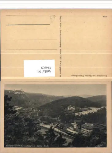 ,Rosenburg am Kamp Teilansicht m. Schloss