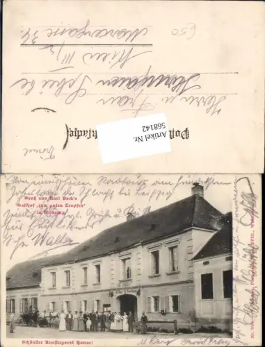 568142,tolle AK Mödring b. Horn Gasthof zum guten Tropfen