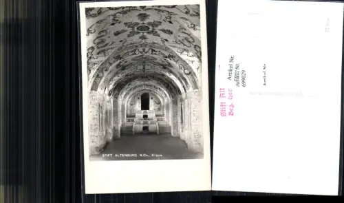 699029 Altenburg bei Horn Krypta