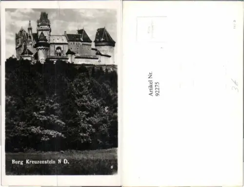 92275,Burg Kreuzenstein b. Leobendorf Korneuburg