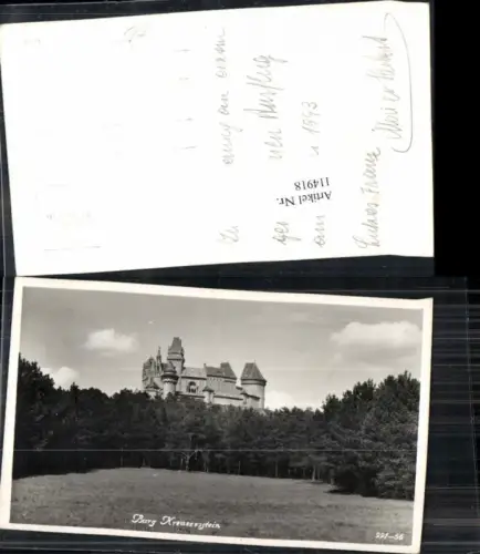 114918,Burg Kreuzenstein bei Korneuburg