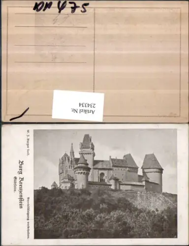 234334,Burg Kreuzenstein b. Korneuburg Südseite