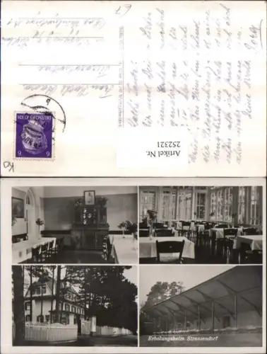 252321,Erholungsheim Stranzendorf Innenansicht Mehrbildkarte