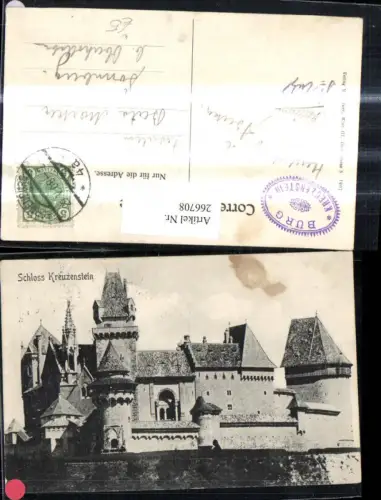 266708,Leobendorf Burg Kreuzenstein