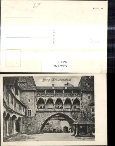 266710,Leobendorf Burg Kreuzenstein