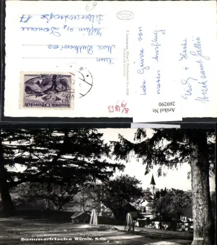 269290,Würnitz Teilansicht Kirche