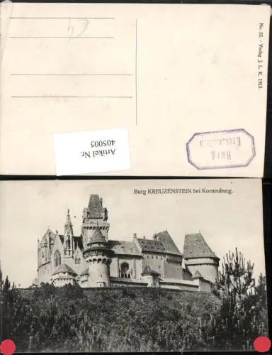 405005,Burg Kreuzenstein b. Korneuburg