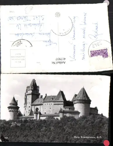 417937,Burg Kreuzenstein b. Leobendorf