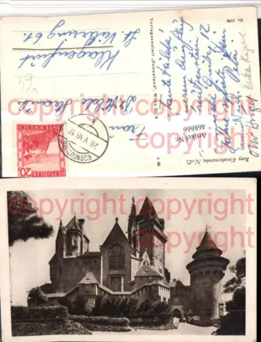 468666,Burg Kreutzenstein Kreuzenstein b. Leobendorf