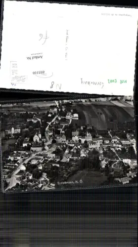 693510 seltene Fliegeraufnahme Luftbild Ernstbrunn