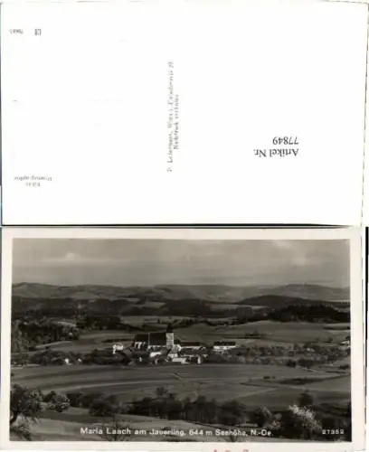 77849,Maria Laach am Jauerling b. Spitz Ledermann 27352