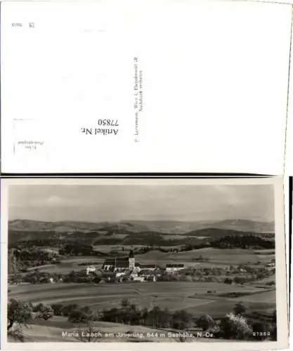 77850,Maria Laach am Jauerling b. Spitz Ledermann 27352