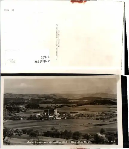 77870,Maria Laach am Jauerling Spitz 1930
