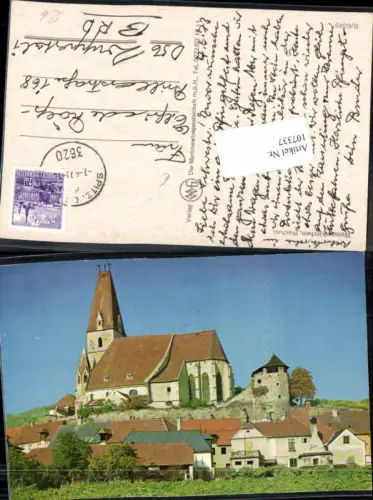 107337,Weissenkirchen i.d. Wachau Kirche 1972