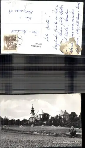 169367,St Johann b. Gr. Heinrichschlag Ansicht m. Kirche 1962
