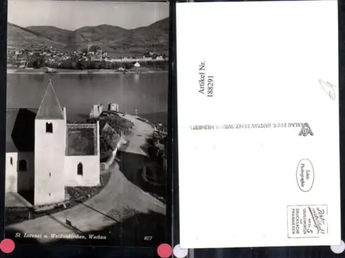 188291,St Lorenzi u. Weißenkirchen Wachau Foto Ak