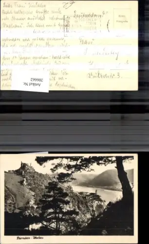 206662,Dürnstein a. d. Donau Wachau Foto Ak Burg