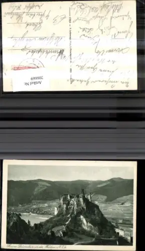 206669,Dürnstein a. d. Donau Ansicht Ruine Burg Wachau