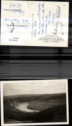 206671,Dürnstein a. d. Donau m. Burg Dürnstein Blick v. Sandlberg