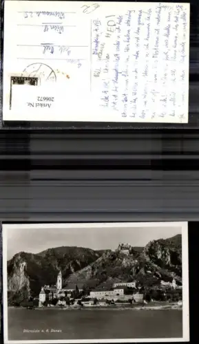 206672,Foto Ak Dürnstein a. d. Donau