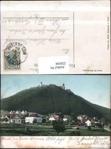 220304,Gruß auf Furth-Göttweig Teilansicht