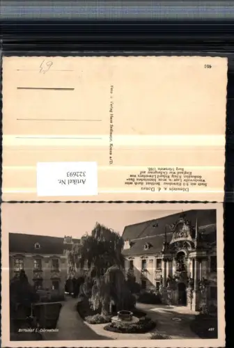 322693,Dürnstein an d. Donau Stift Hof Brunnen