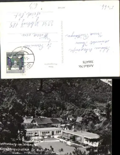 386478,Senftenberg im Kremstal Bestrahlungsinstitut Dr. Nuhr