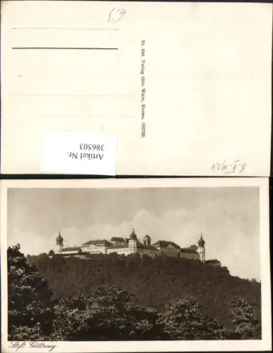 386503,Stift Göttweig b. Furth