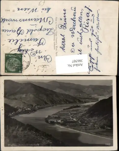 386507,Wachau Donaulandschaft m. Spitz an d. Donau