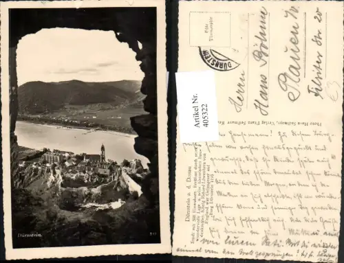 405322,Dürnstein an d. Donau Totale