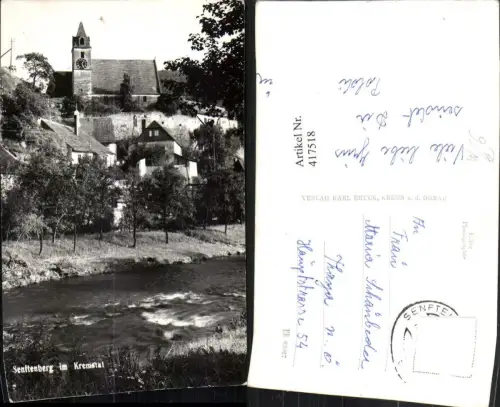 417518,Senftenberg im Kremstal Teilansicht Kirche
