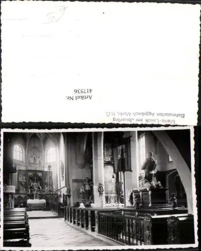 417536,Foto AK Maria Laach am Jauerling Kirche Innenansicht