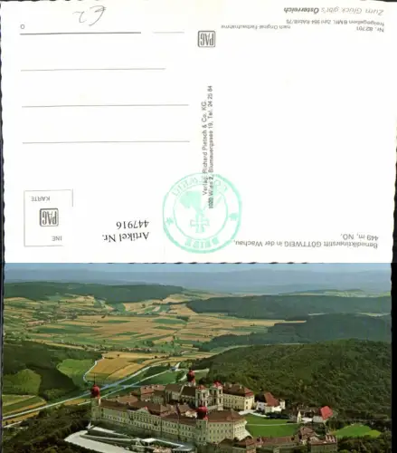 447916,Stift Göttweig in d. Wachau Totale