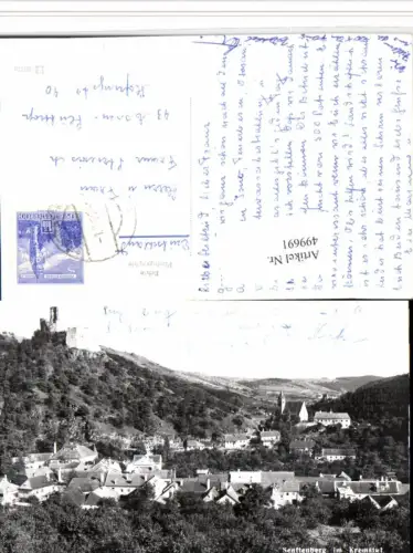 499691,Senftenberg im Kremstal Totale m. Ruine