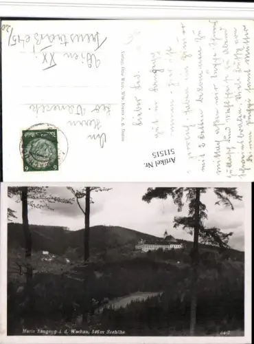 511515,Kirche Maria Langegg in d. Wachau b. Bergern