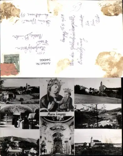 544966,Maria Langegg b. Bergern im Dunkelsteinerwald Krems