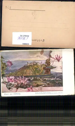 670086,Litho Göttweig Benediktinerstift Furth bei Göttweig