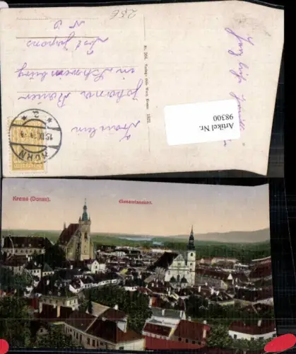 98300,Krems a.d. Donau COLOR 1922