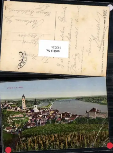 143725,Krems a.d. Donau Totale von STein a.d. Donau
