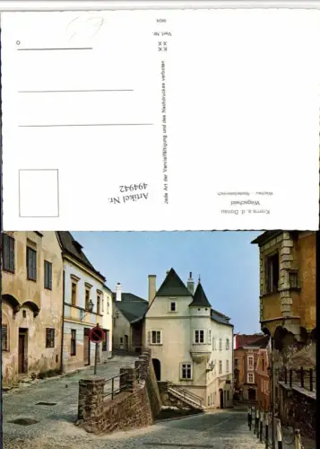 ,Krems an d. Donau Wegscheid Straßenansicht Erker