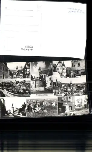 672657,Mehrbild Ak Krems a. d. Donau Ansichten