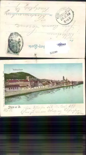 683372 Stein an der Donau bei Krems Volksschule 1905