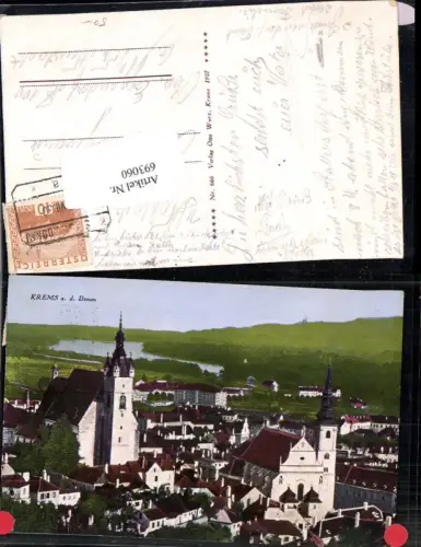 693060 Krems an der Donau gel. Ober Eggendorf Wiener Neustadt