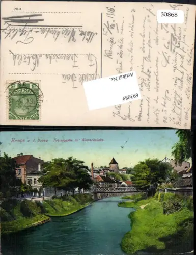 693089 Krems an der Donau Kremspartie gel Mährisch Weisskirchen