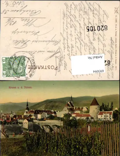 693094 Krems an der Donau Weinreben Wein Ortsrand pub Johan Saska 1406