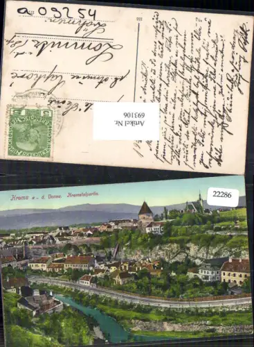 693106 Krems an der Donau Kremstalpartie gel Lamnitz Böhmen