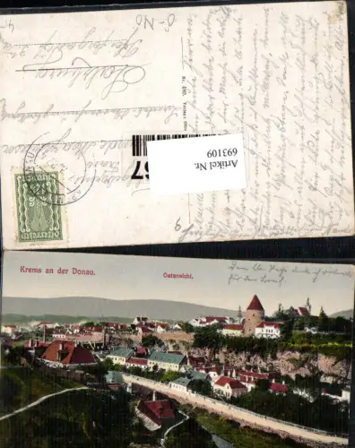 693109 Krems an der Donau Ostansicht pub Otto Wurz 480