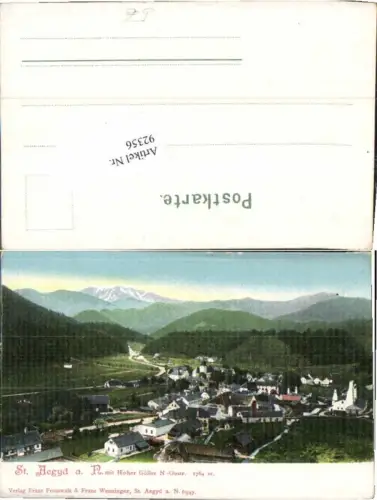 92356,St Aegyd am Neuwalde Totale 1900