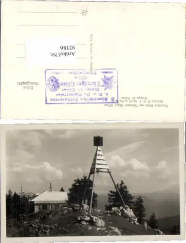 92386,Türnitz Türnitzer Höger Hütte