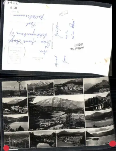 102987,Mitterbach m. Ötscher Erlaufsee Mariazellerbahn